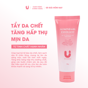 Gel tẩy tế bào chết hạnh nhân - Almond gel exfoliant 100g